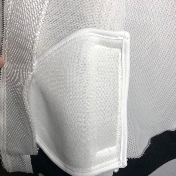 🤍White Mesh Bomber Jacket🤍 - Picture 3 of 4